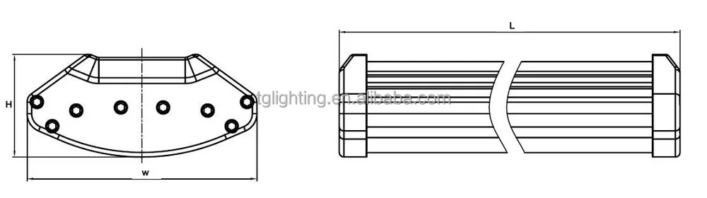 Dimension of led high bay light.jpg
