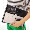Organ Bag Cute Black Cat A4 Color Portable Test Paper Folder Multi-layer File Bag Expanding File Folder