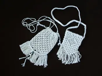 macrame small bag