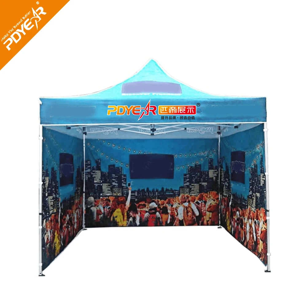 
10x10 advertising logo Outdoor Aluminum Trade Show Tent Exhibition Event Marquee gazebos Canopy Pop Up Custom Printed Tents 