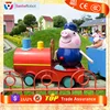 Professional Kids park Track Mini Tourist kiddie ride train