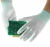 13G carbon fiber liner with pu coated antistatic esd work gloves