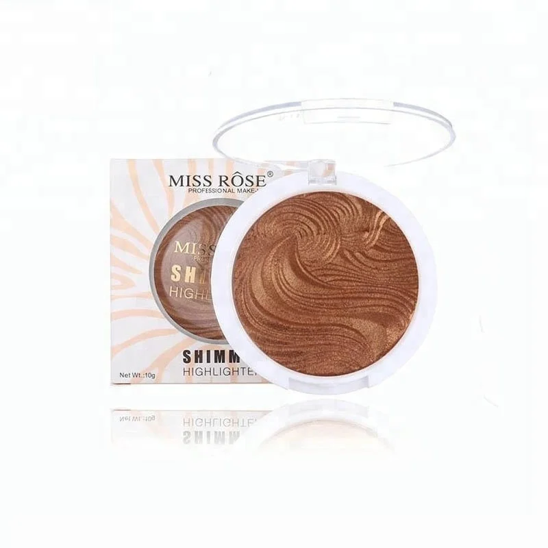 

Wholesale Round Baked Compact Pressed Bronzer And Highlighter Makeup Powder For Face, 12 colors