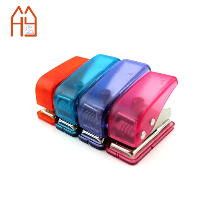 Fancy Colored Mini Single Hole Puncher For Office Stationery - Buy ...