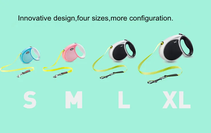 flexi leash sizes