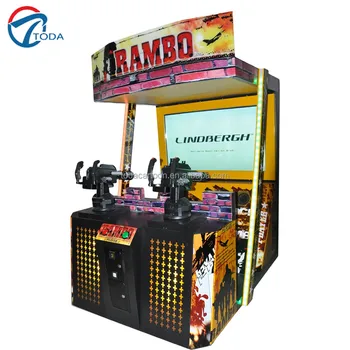 Shooting Gun Arcade Game Machine Rambo For 2 Players,Video Machine For ...