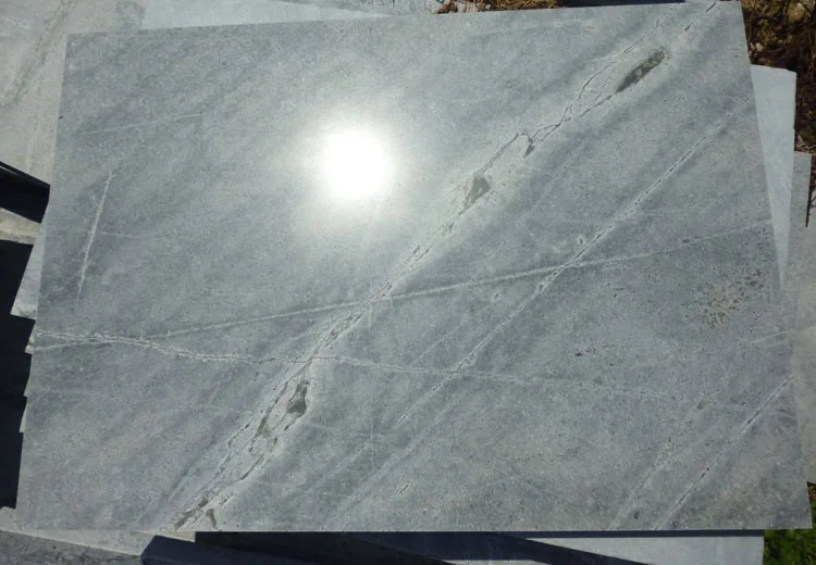 Chinese Natural Aquasol Quartzite Marble Fantasy Silver Grey Granite