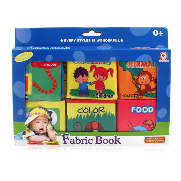 
Baby fabric book set Baby Tear not rotten early teaching book Baby cloth book 