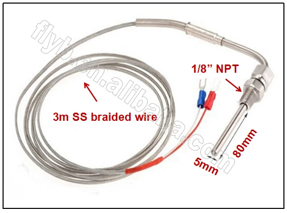 New design CN EGT High Temperature Thermocouple K Type Exhaust Probe with high quality