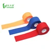 Breathable cloth sports tape easy tear zigzag orange/golden athletic tape 13.7m