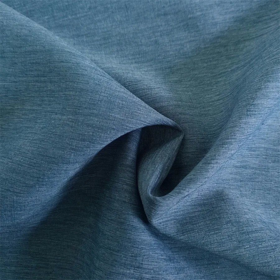 polyester melange memory fabric