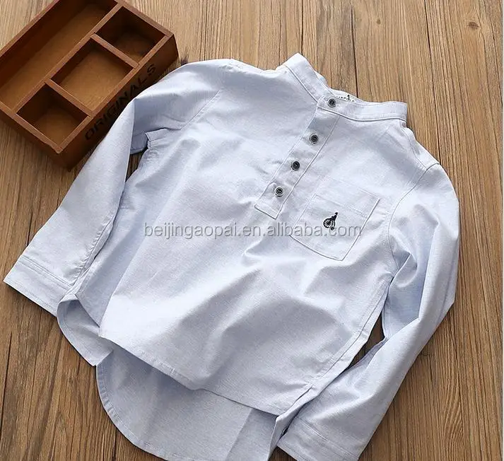 
Supplier China plus size wholesale children clothing kids baby shirt plain white 