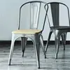 Good news Iron Commercial High Chairs Restaurant Bar metal chairs Modern Style Metal chair Price dining chairs industrial