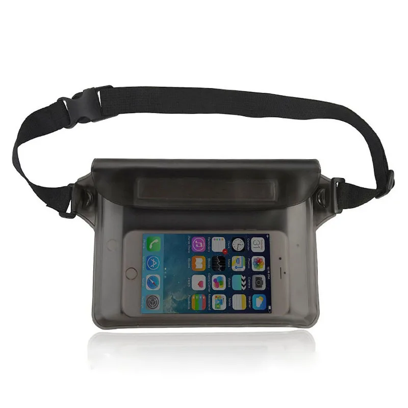 

Waterproof Waist Bag Case Pouch Clear Pvc Sports Waist Bag, 9 colors