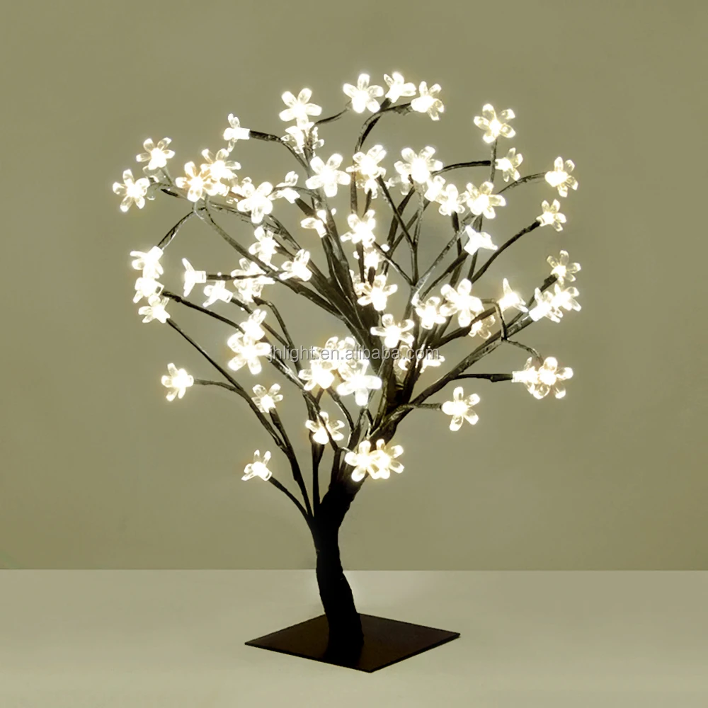 Led Flower Tree Light 40l Warmwhite With Christmas Led Flower Tree Light 40l Warmwhite With Christmas Decoration