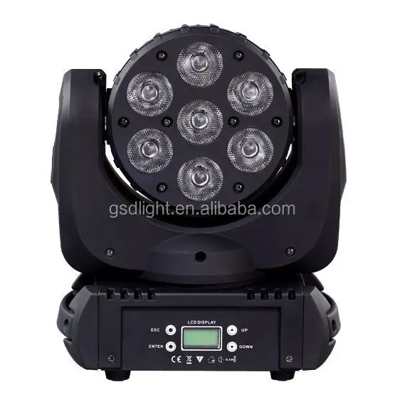 7PCS *12W Moving Head Led Lyre Mini Theatre Stage Light