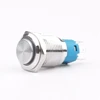 5 Pin Brass nickelage 220 volt waterproof 16mm momentary push button switch