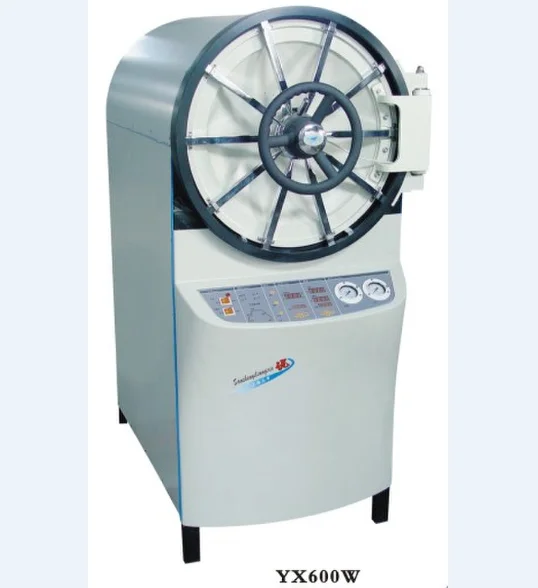 Large volume 150l/300l automatic horizontal cylindrical high pressure autoclave steam sterilizer