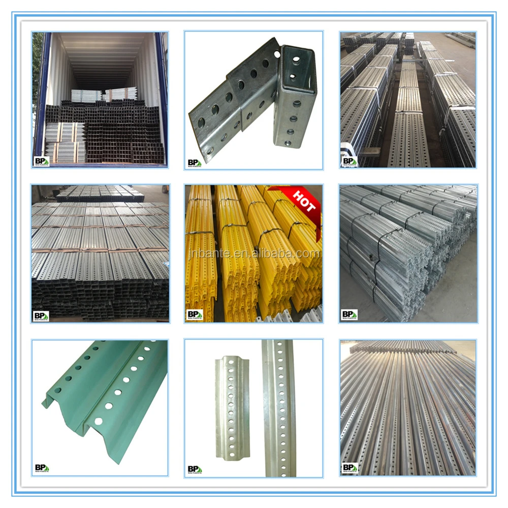 Square Sign Posts - Professional Pavement Products Galvanized Steel Square Marker Sign Post