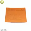 Hot stamping pu leather patch brand logo jeans badge for hat/jacket/bag