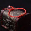 New Fashion Chinese style men women unisex braided lucky knots red string handmade weaving bracelet