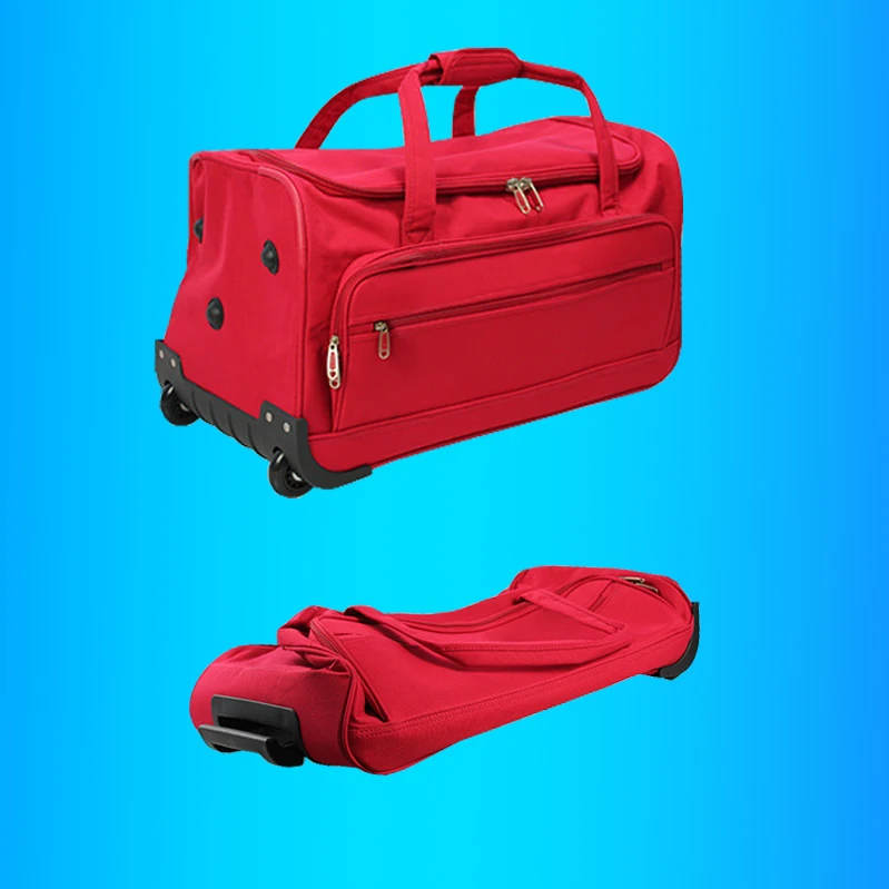 wheeled holdall bag