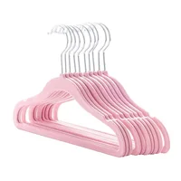 

30.5cm Kids Clothes Non-slip Short Velvet Hangers