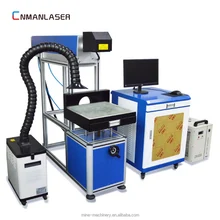 60w 80w Co2 Laser Marking Machine For Wood Animal Ear Tag Plastic