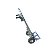 Foldable four wheels aluminum push hand truck trolley sold to vietnam manufacture