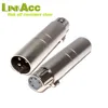 LKCL778 3 Pin Male XLR Socket to 5 pin Female DMX Plug Adapter