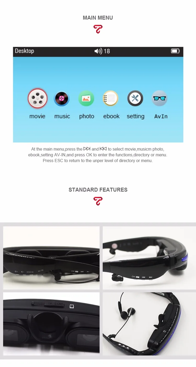 Portable 52' virtual reality  private theatre  video glasses vr goggles (4).jpg