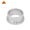 Customized CNC Sleeve Stellite vs Tungsten Carbide Thread Flange Metal Bushing