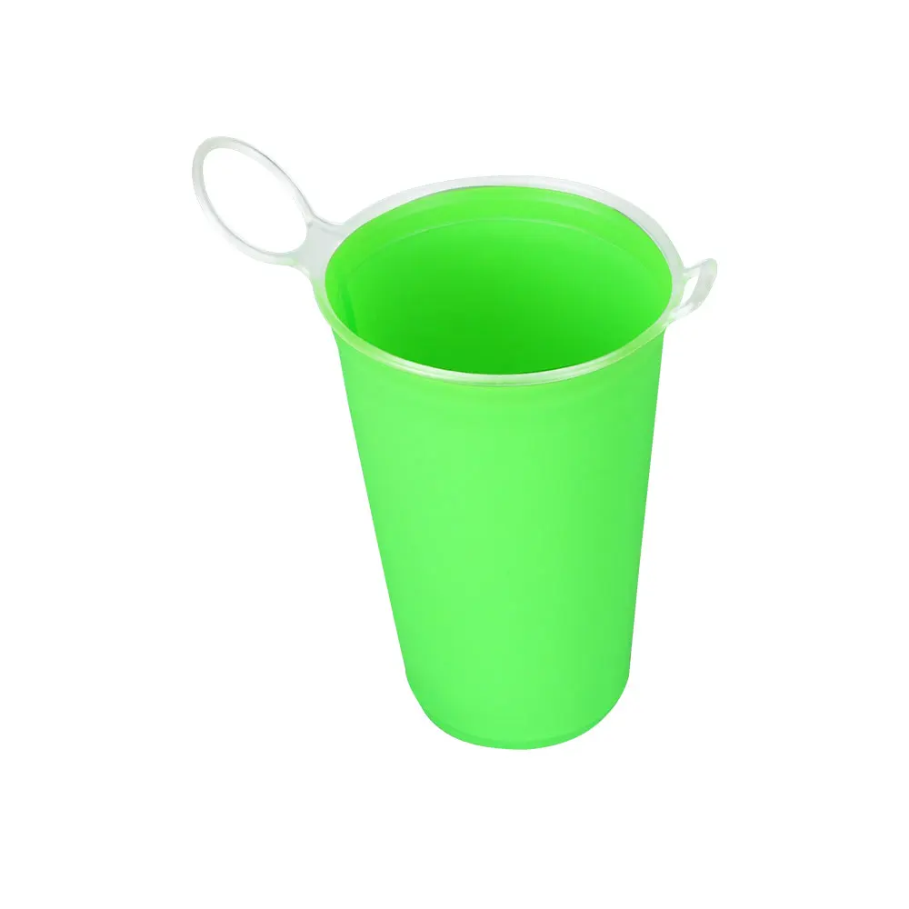 

portable collapsible custom drinking cup food grade folding coffee cup light weight water cup