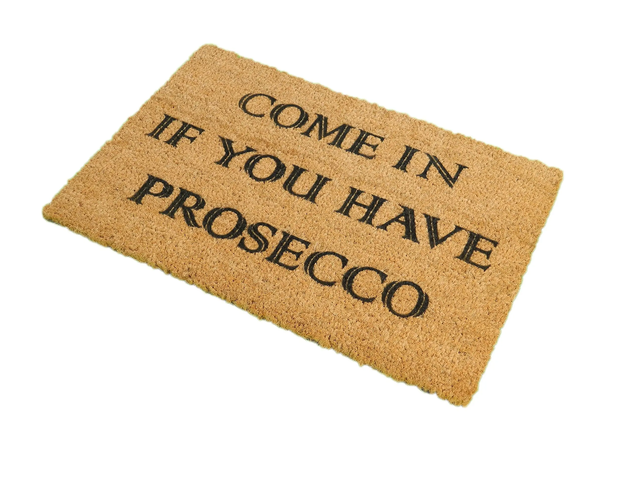 Buy CKB Ltd Come In Prosecco Novelty Doormat Unique Doormats Front/Back