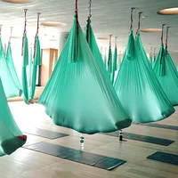 

FABRIC ONLY High strength 1270KG Professional Yoga hammock Anti-gravity Aerial Sling Yoga Swing 20 colors Wholesale & Retail
