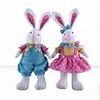 best easter gift table top stuffed bunny long legs rabbit plush easter toy for children