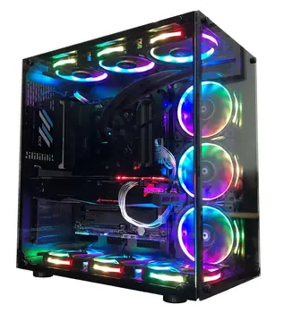High Quality Tempered Glass Panels E Atx Computer Case Gaming