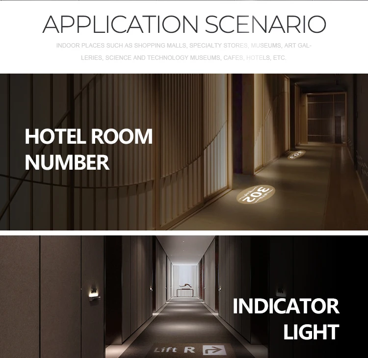  indoor recessed 10w lights store logo gobo projector for sale