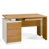 Modern design furniture office unique computer desk with fixed pedestal for commercial