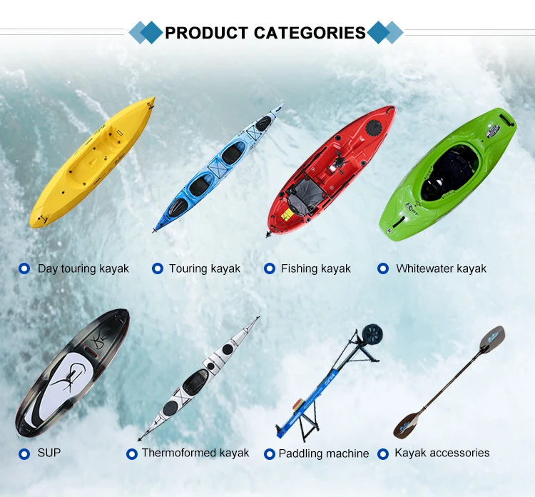 Riot Evasion Single Colorful Kayak High Quality Hdpe Material Sea