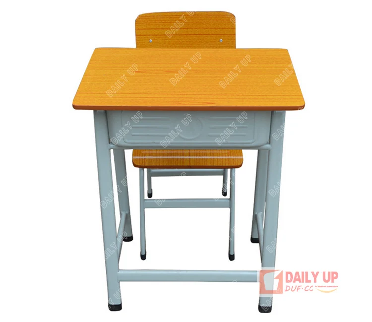 Standard Size School Desk Chair New Used Wooden School Furniture For Sale Attached School Desk And Chair Sets