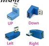90 Degree Up Down Left Right Angle USB 3.0 A Male to Female Connector Redirectional Adapter