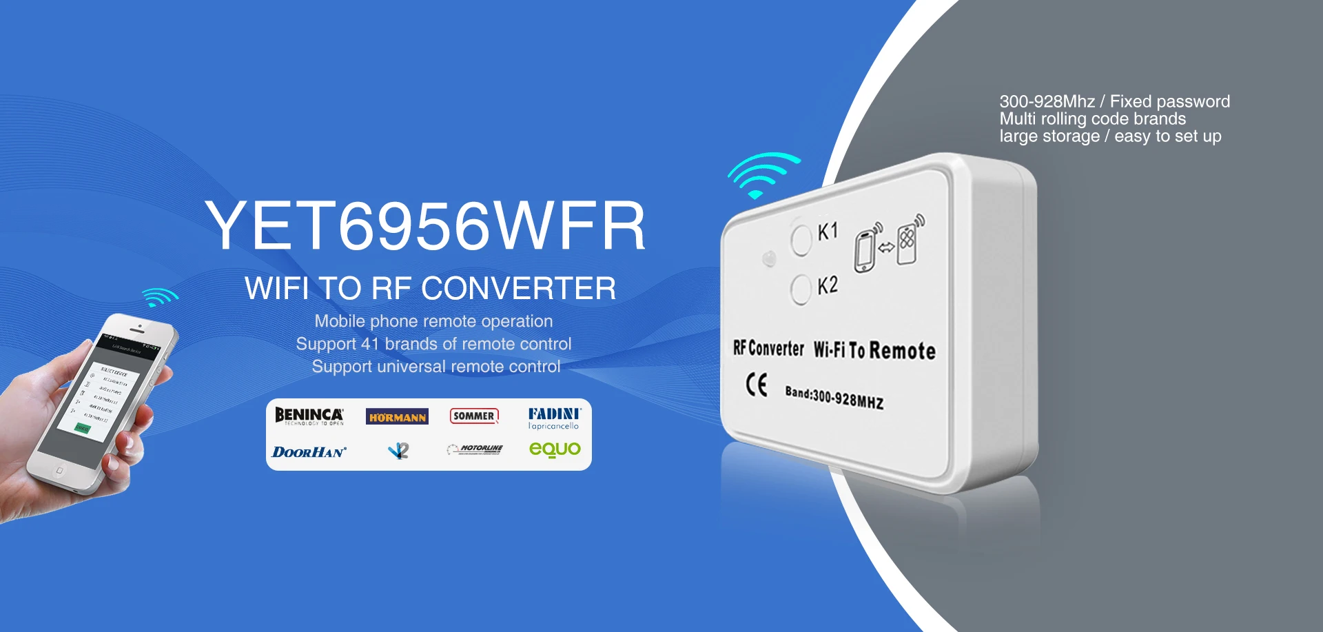 Автоматический код. WIFI Converter Smart. ICLED конвертер WIFI-RF сигнала ic83.