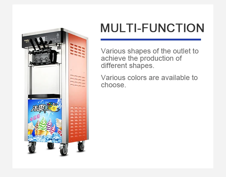 Portable Soft Serve Ice Cream Machine Cheap Price Icecream Machine
