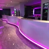 Acrylic solid surface night club hookah lounge furniture home LED bar counter
