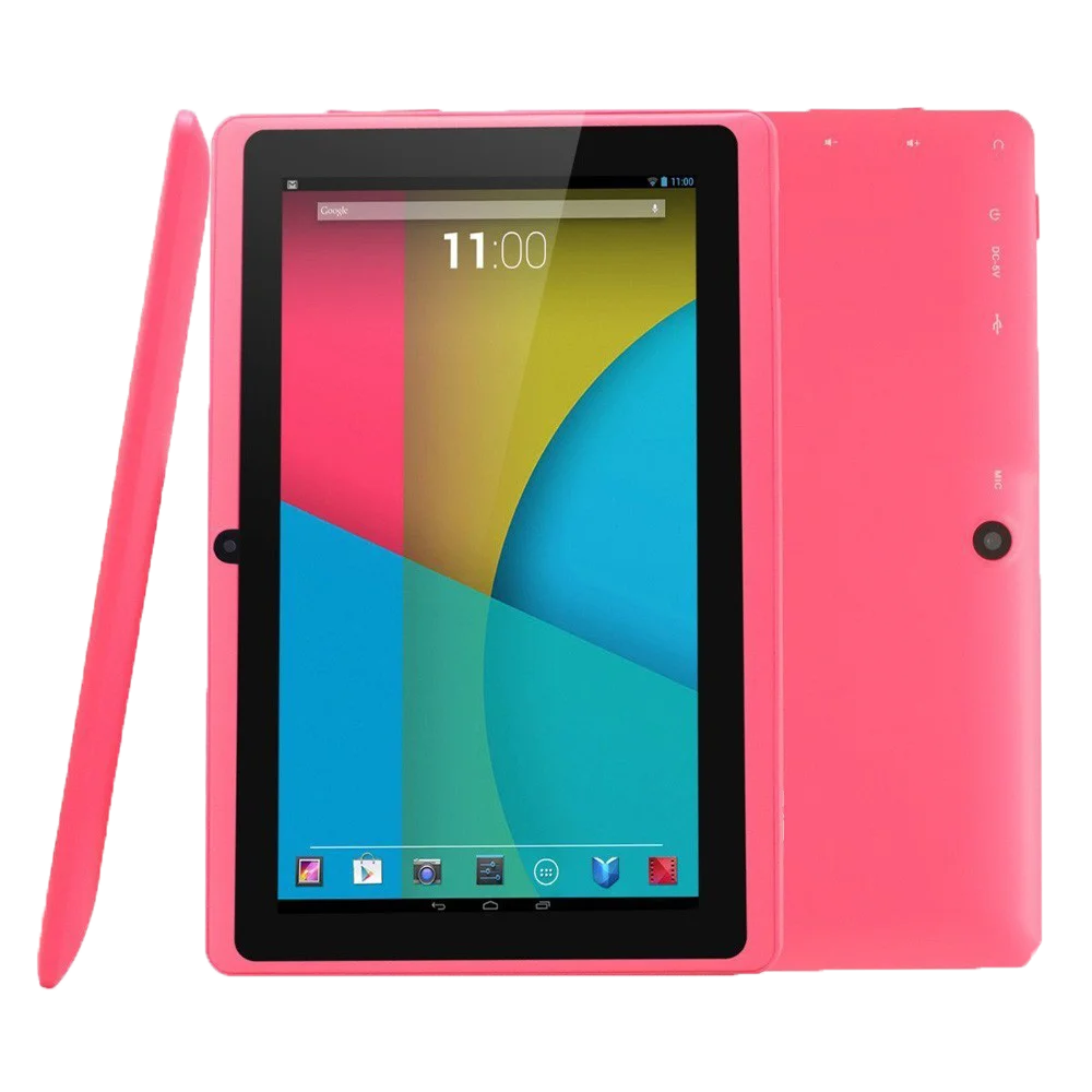 

Bulk Wholesale Android Tablet 7 Inch Allwinner A33 8GB ROM Android 4.4 Tablet Q88