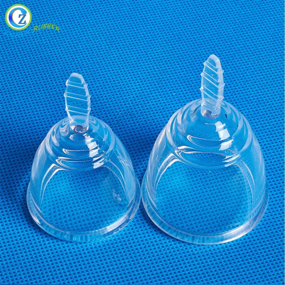 Custom Cheap 100 Soft Fda Silicone Menstrual Cups Reusable Lady