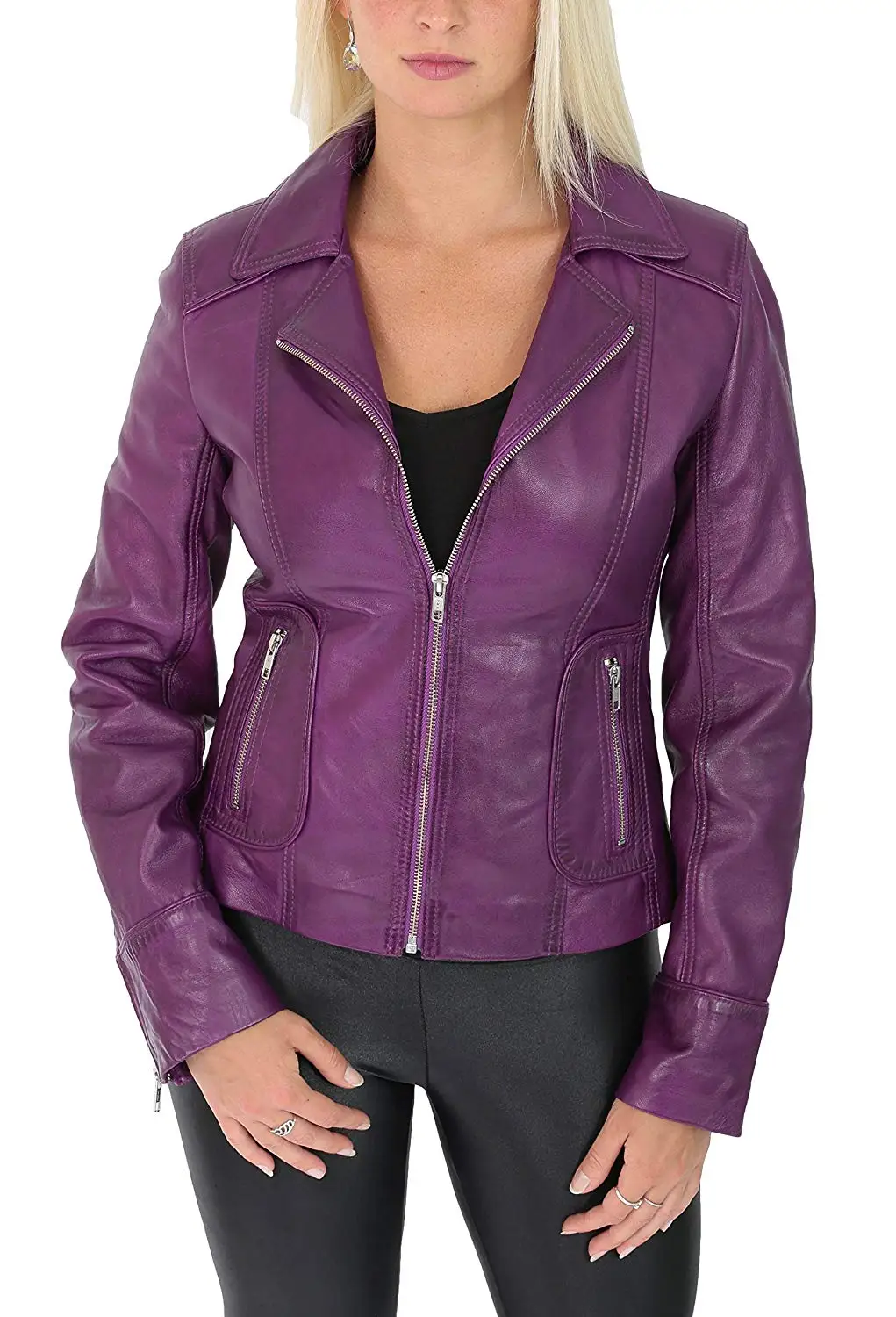Cheap Fitted Leather Jacket Womens Find Fitted Leather Jacket Womens