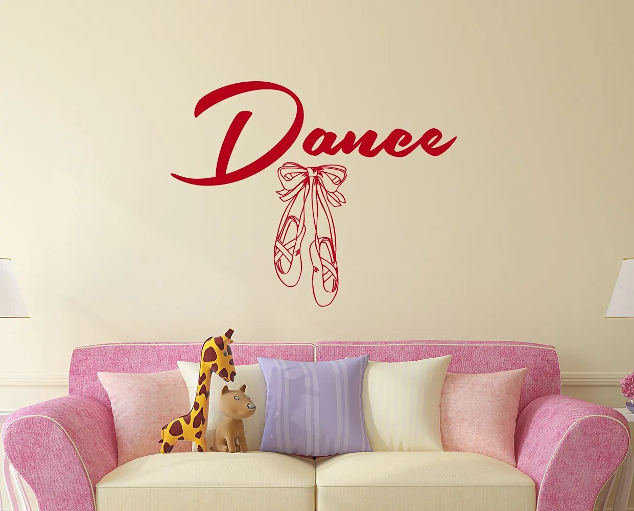 Dance Wall Decal Dance Quote Wall Decal Quote Decal Dance Quote Girls Bedroom Teen College Dorm Kids Room Decal Girls Room 27 x 11