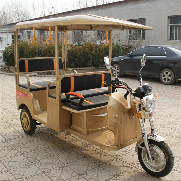 Top Quality Passenger & Cargo Electric Tricycle/e Rickshaw/auto